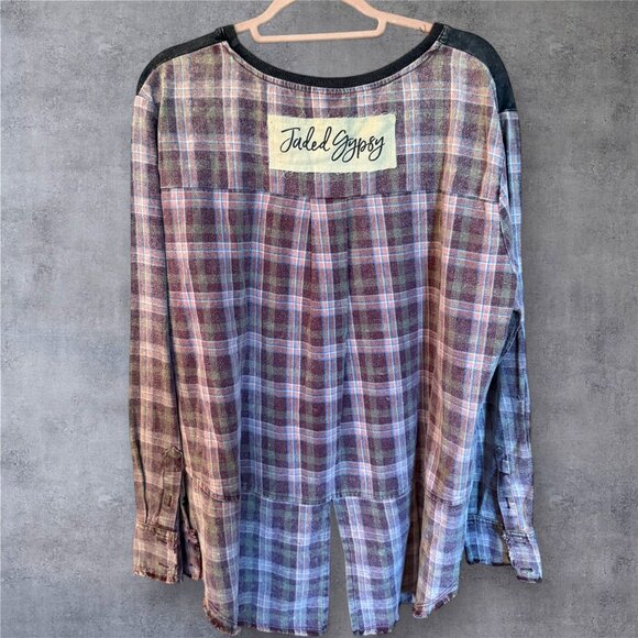 JADED GYPSY COMING WITH YOU ABUNDANCE FLANNEL NWT - Picture 2 of 8